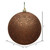 Vickerman N592076DQ 8" Mocha Sequin Ball Drilled Cap