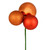 Vickerman N193018 18" Burnish Orange Ornament Pick 4/Bg