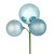 Vickerman N193032 18" Baby Blue Ornament Pick 4/Bg