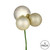 Vickerman N193038 18" Champagne Ornament Pick 4/Bg