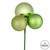 Vickerman N193054 18" Celadon Ornament Pick 4/Bg
