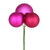 Vickerman N193070 18" Fuchsia Ornament Pick 4/Bg