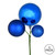 Vickerman N193102 18" Blue Ornament Pick 3/Bg
