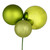 Vickerman N193273 18" Lime Ornament Pick 2/Bg