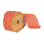 Vickerman Q180398 - Orange Woven Dupion Wired Decorative Ribbon - 2.5" x 10 Yards
