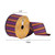 Vickerman Q180401 2.5"x10yd Orange/Purple Stripe Ribbon