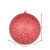 Vickerman N195603D 6" Red Crackle Ball Ornament 4/Bag