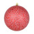 Vickerman N195603D 6" Red Crackle Ball Ornament 4/Bag