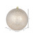 Vickerman N195638D - 6 inch Champagne Crackle Ball Christmas Ornament - 4 Pack