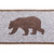 Vickerman Q201625 2.5"x10yd Brown Bear Ribbon