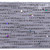 Vickerman Q202436 2.5"x10yd Silver Sheen Glitter Lines