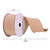Vickerman Q214611 2.5"x10yd Beige Ribbon