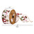 Vickerman Q214633 2.5"x10yd Beige/Green Nutcracker Ribbon