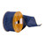  Vickerman Q214667 2.5"x10yd Dark Blue/Gold Stripe Ribbon 