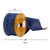  Vickerman Q214667 2.5"x10yd Dark Blue/Gold Stripe Ribbon 