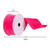 Vickerman Q214869 2.5"x10yd Pink Faux Suede Ribbon