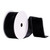 Vickerman Q215019 - Black Velvet Wired Decorative Ribbon - 2.5" x 10 Yards