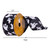  Vickerman Q215039 2.5"x10yd Black White Ghosts Ribbon 