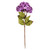  Vickerman QG212326 17" Artificial Plum Hydrangea Spray 3/bag 
