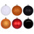 Vickerman N220570 3" Orange Black White Orn Asst 24/box
