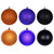 Vickerman N220771 4" Purple Orange Black Orn Asst 18/box