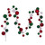 Vickerman N222793 - 10 ft White Red Green Ornament Christmas Garland - Unlit