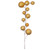 Vickerman N222808 - 10 ft Gold Ornament Garland - Unlit