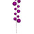 Vickerman N222870 - 10 ft Fuchsia Ornament Garland - Unlit