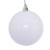 Vickerman N222911SV - 3 inch Ball, 18 inch Stick White Shiny Christmas Ornament Pick - 12 Pack