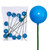 Vickerman N222912PV - 3 inch Ball, 18 inch Stick Multi Pearl Christmas Ornament Pick - 12 Pack