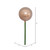 Vickerman N222943PV 3" x 18" Oat Pearl Ball Stick 12/Bag
