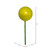 Vickerman N222973PV 3" x 18" Lime Pearl Ball Stick 12/Bag
