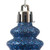  Vickerman N500231 7" Midnt Blue Finial 4 Finish Asst 8/Bx 