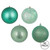 Vickerman N596044A 2.4" Seafoam Grn 4 Finish Orn Asst 60/Bx
