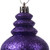 Vickerman N500266 7" Purple Finial 4 Finish Asst 8/Bx