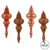 Vickerman N500271 7" Coral Finial 4 Finish Asst 8/Bx