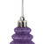  Vickerman N500286 7" Lavender Finial 4 Finish Asst 8/Bx 