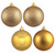 Vickerman N590608 2.4" Gold 4 Finish Orn Asst 24/Box