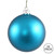 Vickerman N590612DMV - 2.4 inch Turquoise Matte Ball Outdoor Christmas Ornament - 24 Pack