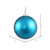 Vickerman N590612DMV - 2.4 inch Turquoise Matte Ball Outdoor Christmas Ornament - 24 Pack