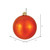 Vickerman N590618DSV - 2.4 inch Burnished Orange Shiny Ball Outdoor Christmas Ornament - 24 Pack