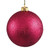 Vickerman N590619DG - 2.4 inch Wine Glitter Ball Christmas Ornament - 24 Pack