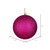  Vickerman N590621DG 2.4" Berry Red Glitter Ball 24/Bag 