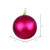 Vickerman N590621DSV 2.4" Berry Red Shiny Ball UV 24/Bag
