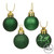  Vickerman N590624 2.4" Emerald 4 Finish Ball Asst 24/Bx 