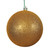 Vickerman N590630DG - 2.4 inch Antique Gold Glitter Ball Christmas Ornament - 24 Pack