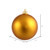 Vickerman N590630DMV 2.4" Antique Gold Matte Ball UV 24/Bag