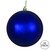 Vickerman N590631DSV - 2.4 inch Midnight Blue Shiny Ball Outdoor Christmas Ornament - 24 Pack