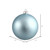 Vickerman N590632DMV 2.4" Baby Blue Matte Ball UV 24/Bag