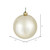 Vickerman N590638DSV - 2.4 inch Champagne Shiny Ball Outdoor Christmas Ornament - 24 Pack